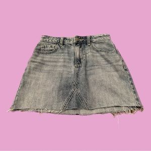 HOLLISTER HIGH RISE DENIM SKIRT